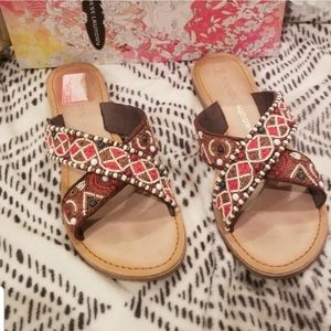 Brown Z-charo Sandals